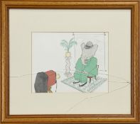 BABAR THE ELEPHANT, A PRINT AFTER JEAN DE BRUNHOFF