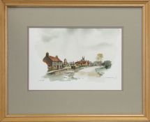 STENTON, A WATERCOLOUR BY KEN LOCHHEAD