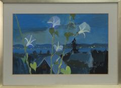 SUMER TWILIGHT, HELENSBURGH, AN OIL BY ALISA TANNER