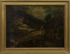 HIGHLAND RIVERSCAPE, A SCOTTISH OIL