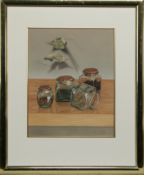 STILL LIFE, A PASTEL BY AURELIO RODRIGUEZ LOPEZ