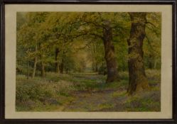 FOREST PATH, AN OIL BY HARRY SUTTON PALMER