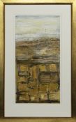 GOLDEN HILLSIDE, A MIXED MEDIA BY DONNA JACK