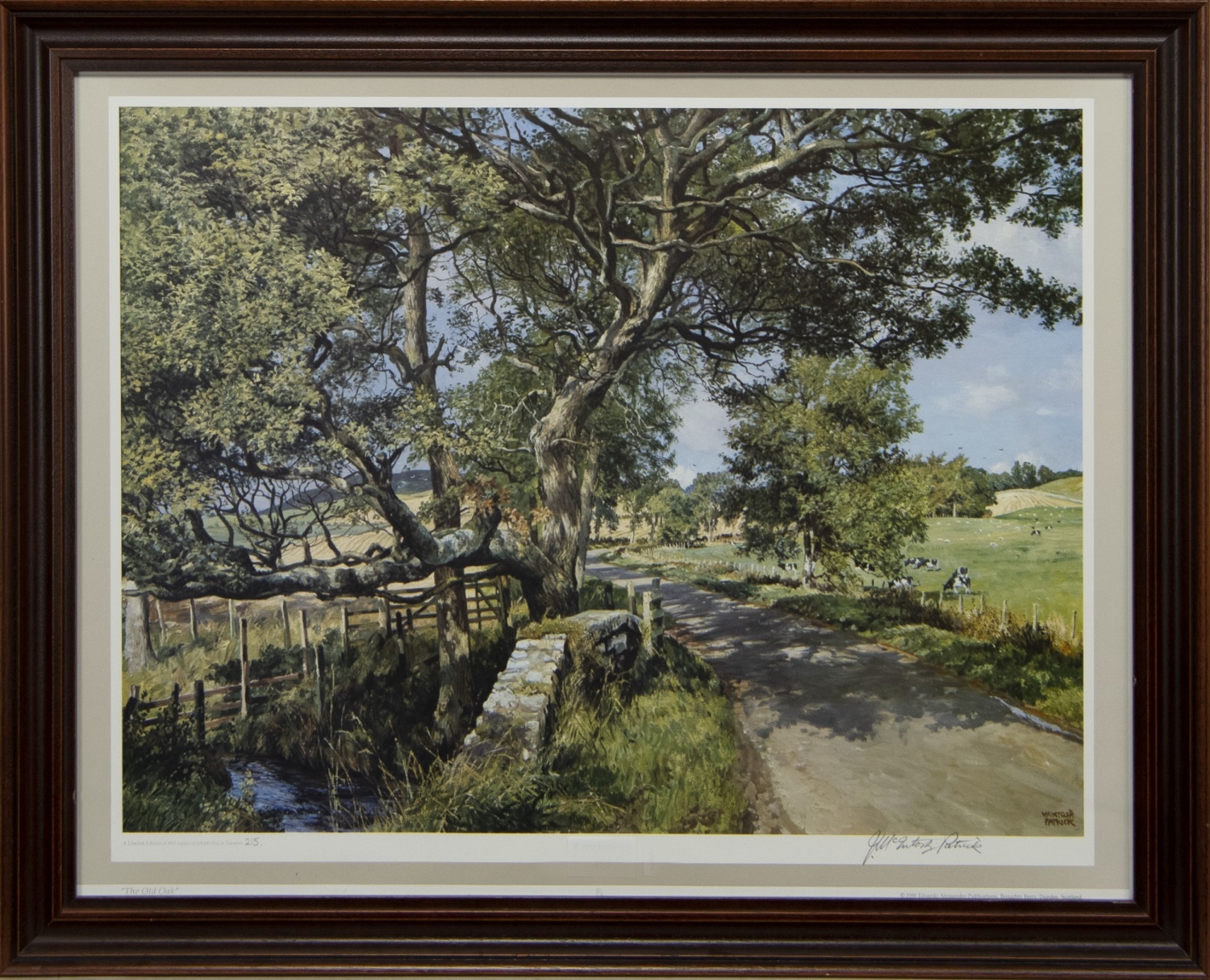 THE OLD OAK, A PRINT BY JAMES MCINTOSH PATRICK