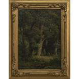 FOREST GLADE, AN OIL BY NARCISSE VIRGILE DIAZ DE LA PENA