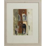 BARGA, A WATERCOLOURB BY TOM MABON