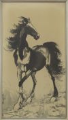 HORSE, A PRINT AFTER XU BEIHONG