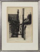 STROMNESS II, AN ETCHING