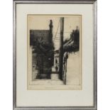 STROMNESS II, AN ETCHING