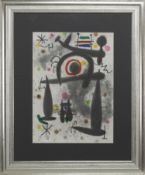 A PAIR OF LITHOGRAPHS BY JOAN MIRO