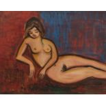 NUDE STUDY, AN OIL BY DYMPNA FOY