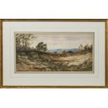 SANDPITS, SURREY, A WATERCOLOUR BY DAVID COX THE YOUNGER