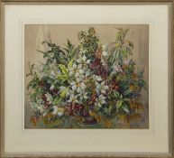 SPRINGTIME BOUQUET, A WATERCOLOUR BY DAISY MCGLASHAN ANDERSON