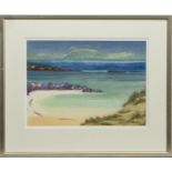 SCOTTISH BEACH, A WATERCOLOUR ATTRIBUTED TO TOM SHANKS