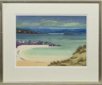 SCOTTISH BEACH, A WATERCOLOUR ATTRIBUTED TO TOM SHANKS