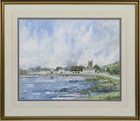 INVERARY, A WATERCOLOUR BY IRVINE RUSSELL