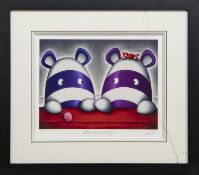 WHEN BOY MEETS GIRL, A PRINT BY PETER SMITH