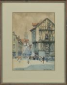 A PAIR OF CONTINENTAL SCENES BY VICTOR NOBLE RAINBIRD