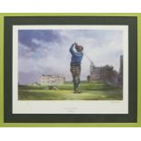 THE LAST DRIVE, ST ANDREWS, A PRINT BY ROBERT WADE