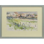 ILE D'OLERON, FRANCE, A WATERCOLOUR BY BEATRICE TESSIER-MCMURTRIE