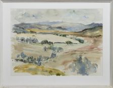 NEAR LOCHINVER, A WATERCOLOUR BY BEATRICE TESSIER-MCMURTRIE