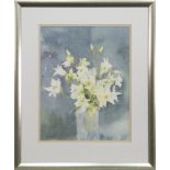 LILIES, A WATERCOLOUR BY IVAN DRAPER