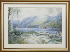 HOLY LOCH, HUNTERS QUAY, PTO OPHIR, A WATERCOLOUR BY ROBERT CRAIG WALLACE