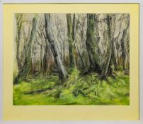 TREES II, A MIXED MEDIA BY BEATRICE TESSIER-MCMURTRIE