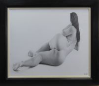 A PENCIL NUDE STUDY BY LEE STEWART