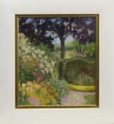 SECRET GARDEN 14, AN OIL BY LUISA RAMAZZOTTI