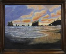 OREGON COAST, AN OIL BY JAMES ORR