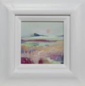 PINK MACHAIR, A MIXED MEDIA BY MAY BYRNE