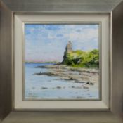 SUMMER, GREENAN SHORE, AYR BAY, AN OIL BY ERNI UPTON