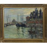 VENICE, AN OIL BY AGNES TROTTER FALCONER