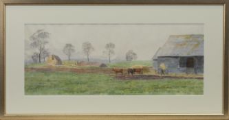 SPANISH GRANJA, PLASENCIA, A WATERCOLOUR BY JOHN BULLOCH SOUTER