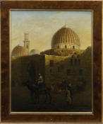 NORTHWEST CORNER OF SAYED ZAINAB MOSQUE, CAIRO, AN OIL BY PAUL ELLIS