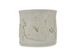 A 20TH CENTURY CHINESE BRUSH POT