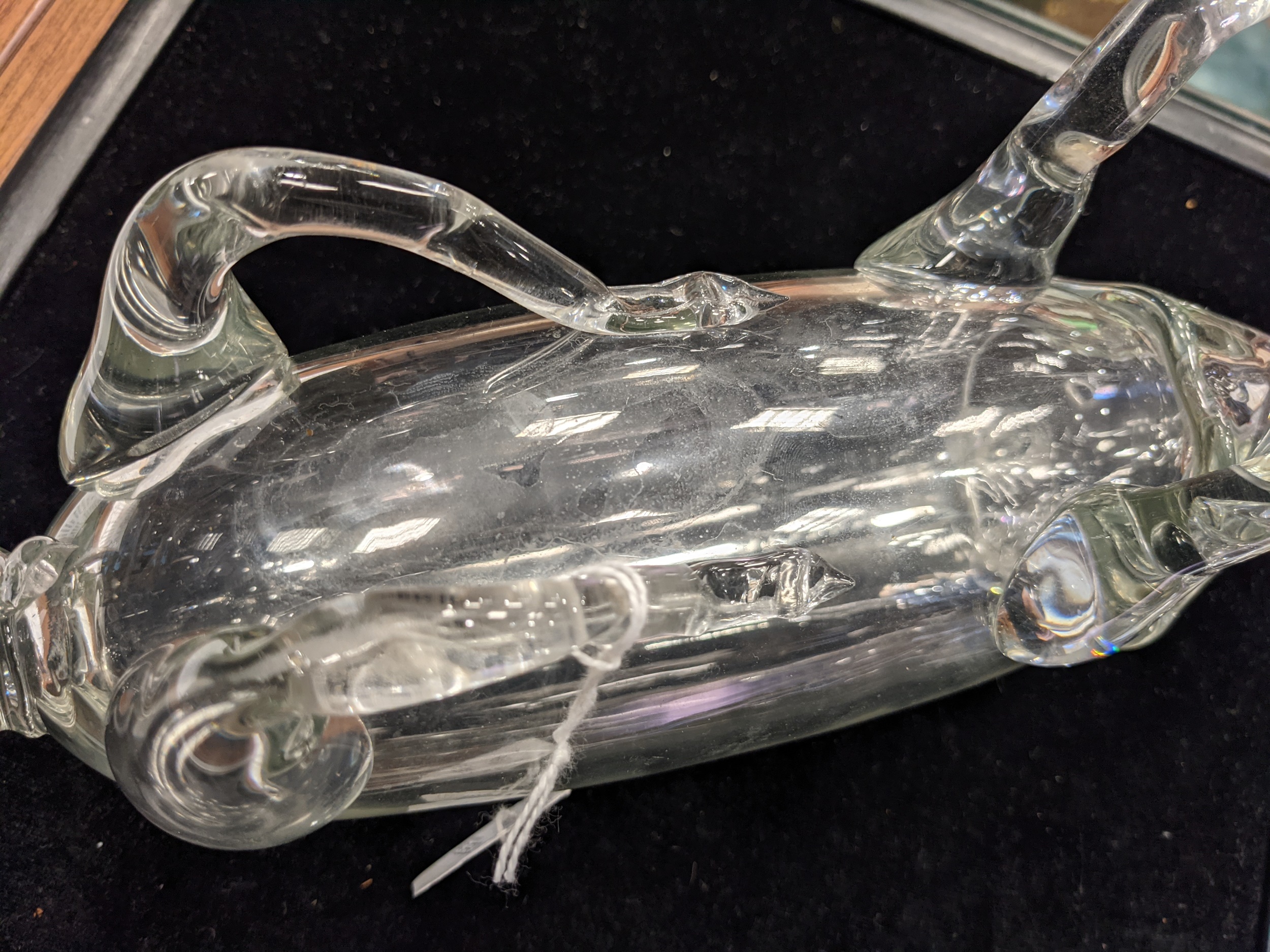 A 19TH CENTURY DANISH GLASS DECANTER - Image 3 of 16