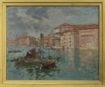 VENICE, AN OIL BY ALEXANDER GORDON SINCLAIR