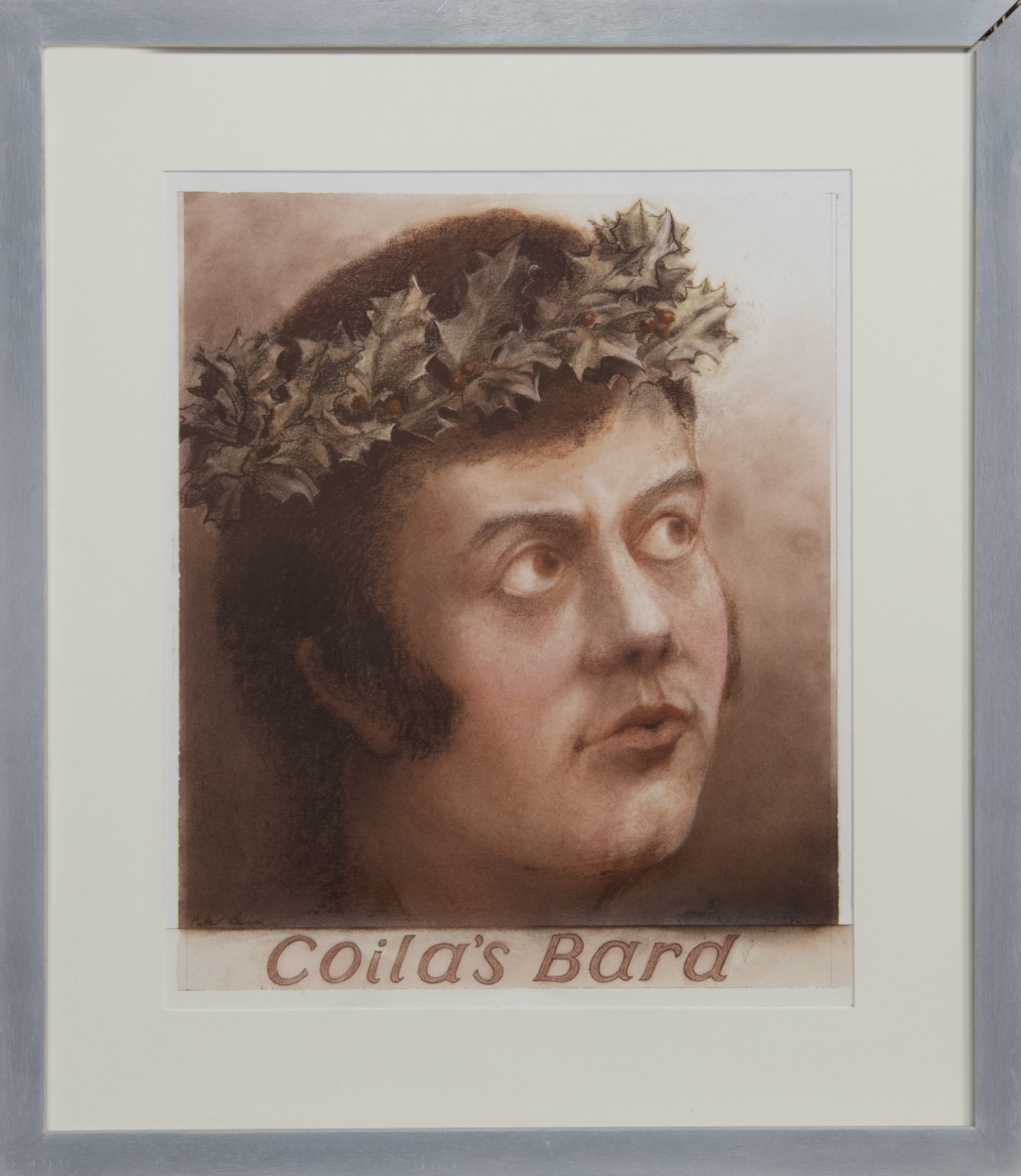 COILA'S BARD, A PASTEL BY PERER BEVAN