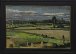 BRITTANY LANDSCAPE, AN OIL BY ALEXANDER GOUDIE