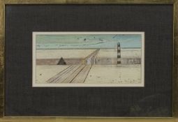 RAISED BEACH, AN OIL BY ROBERT TURNBULL HAIG SMITH
