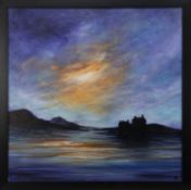 EILEAN DONAN, AN ACRYLIC BY RUTH SCOTT