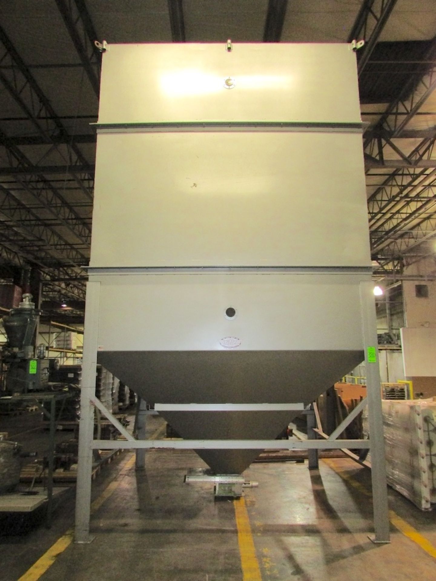 (1) The Eagle Group 10'8"x10'8"x12'8" 50,000 Lb. Material Storage Hopper - Image 2 of 5