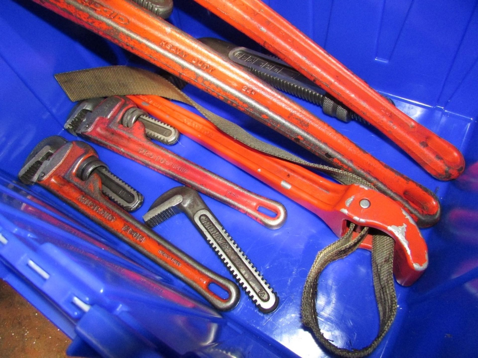 (5) Pipe Wrenches - Image 4 of 4