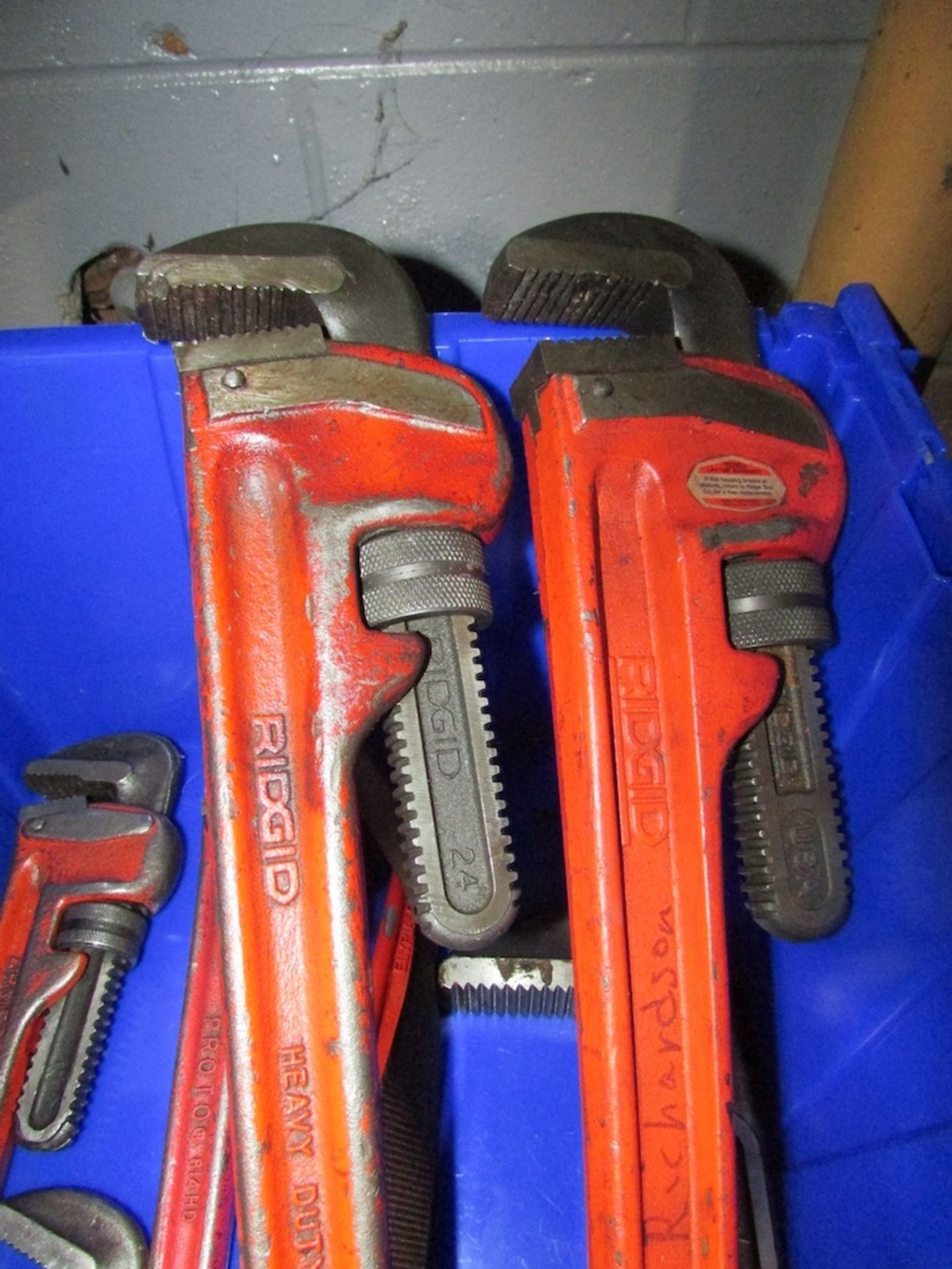 (5) Pipe Wrenches - Image 2 of 4
