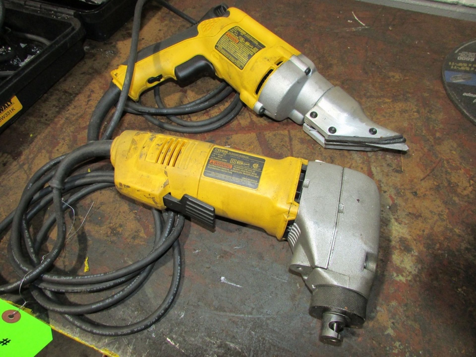 (2) DeWalt Electric Cutting Tools - Image 3 of 3