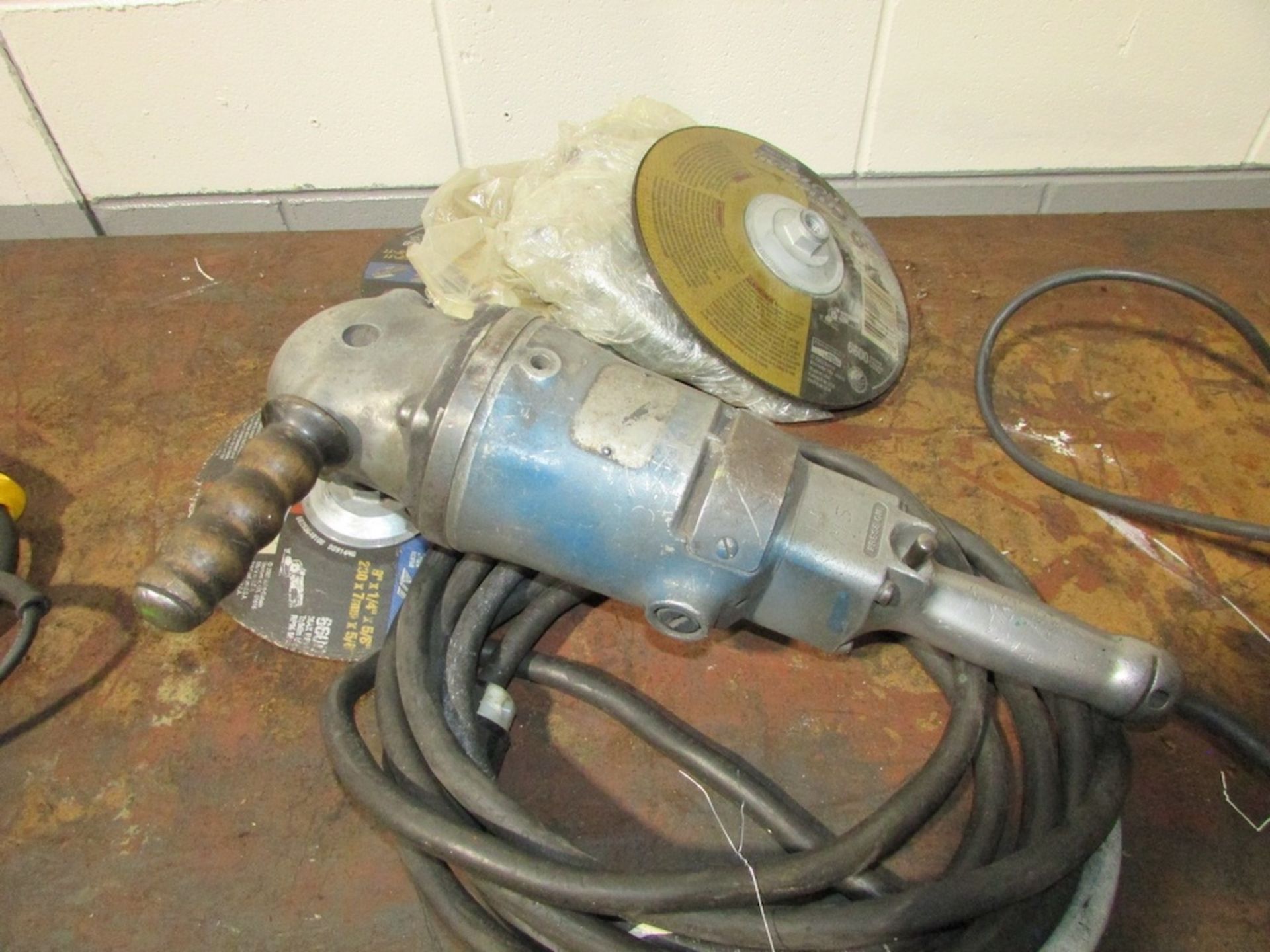 (1) 9" HD Electric Angle Grinder