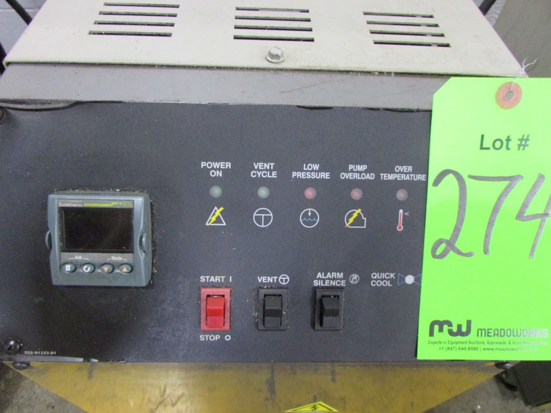 (1) 2015 AEC Model ECU075 Temperature Control Unit - Image 3 of 6