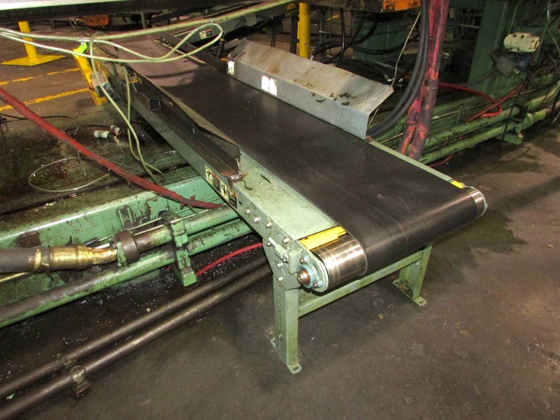 (1) Hytrol 11'x20" Electric Belt Conveyor - Image 3 of 3